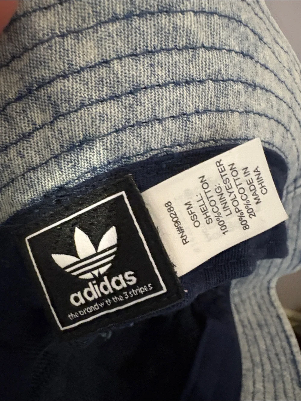 adidas chambray denim